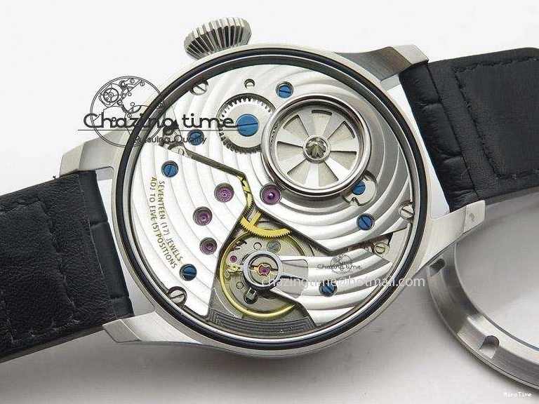 MIROTIME 0820 Breathable Big Pilot “Markus Buhler” IW5003 Turbine Movement V6F Best Edition On Leather Strap A 7334